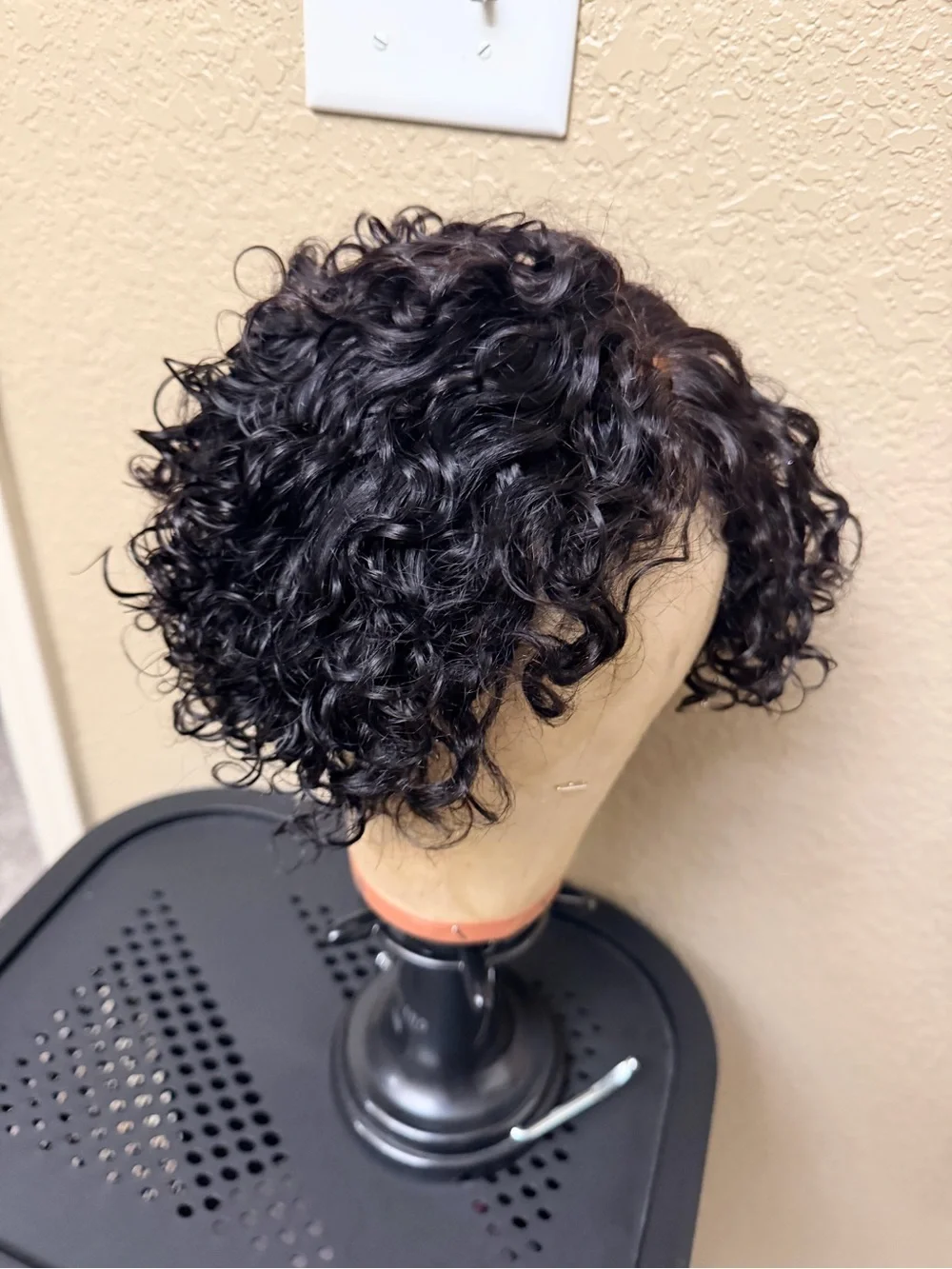 Human Hair Wet and Wavy Wig - Picture 7 of 16